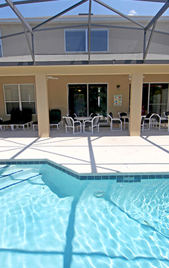 House with Covered Pool in Lawrenceville, GA